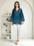 1 Piece Unstitched-Embroidered