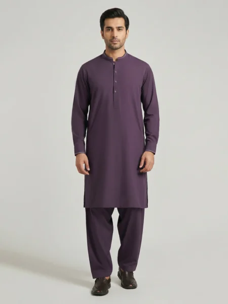 Mens Stitched Suit in cotton