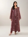 3 Piece Lawn Suit-Embroidered (Unstitched)