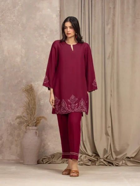 2 Piece Stitched-Co-Ord set