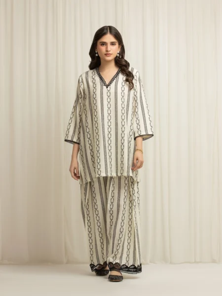 2 Piece Stitched-Co-Ord set