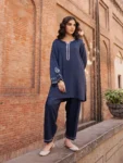 2 Piece Stitched-Co-Ord set