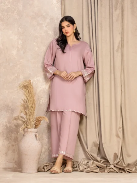 2 Piece Stitched-Co-Ord set